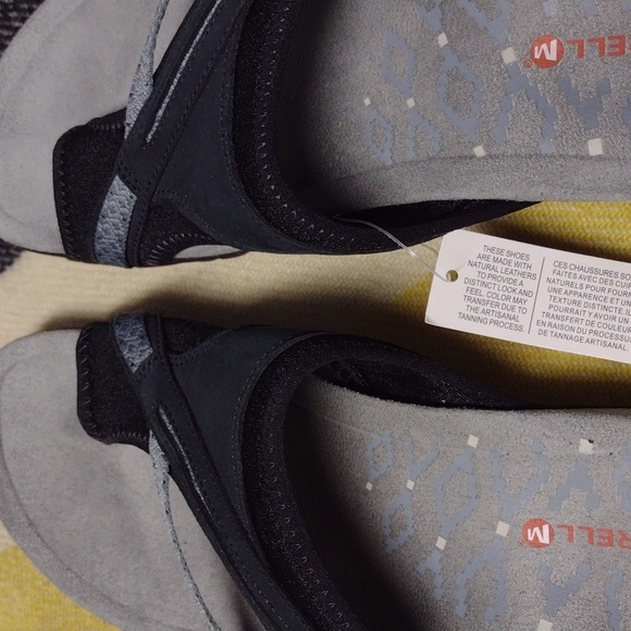Merrell Black and Gray Terrain Comfort Sandals Sz 8 - Picture 8 of 9